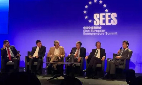 中欧企业家峰会巴黎开幕 聚焦“一带一路”合作