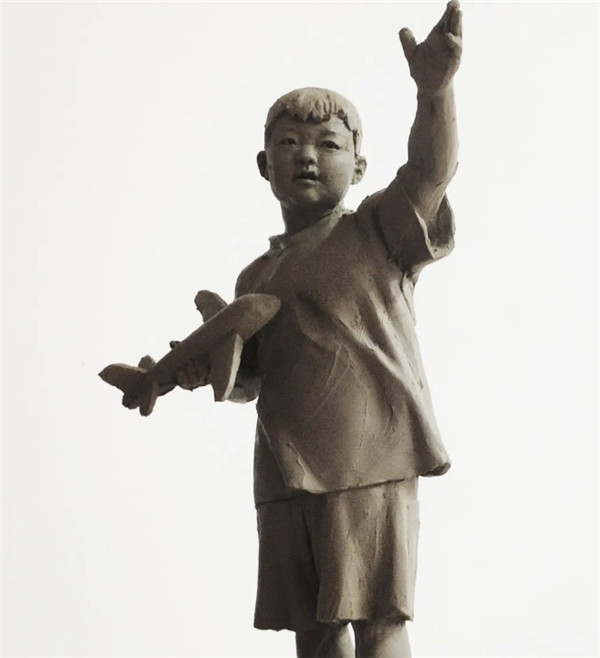 儿时记忆之五十丨田跃民雕塑作品欣赏(泥稿)