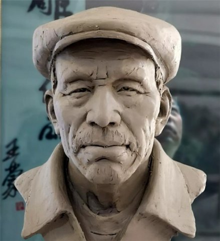 父亲丨田跃民雕塑作品欣赏(泥稿)