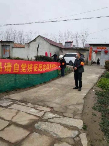 涟水县朱码街道：“二线”作战中的村党总支书记成小成