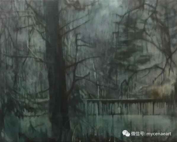 树影丨潘妮油画作品欣赏
