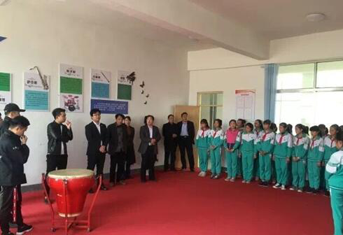山东临沂音乐学院在大众希望小学正式