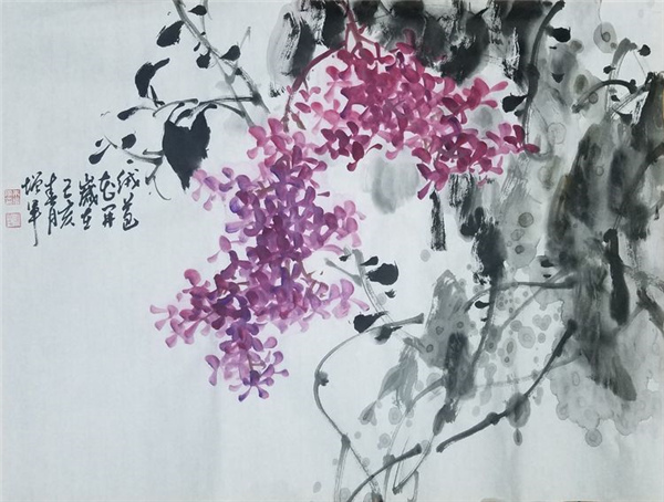 一季花开 笔墨传情 - 著名画家朱增军“西双版纳”写生作品赏析