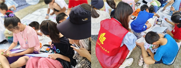 “童心绘自然，荷畔赏夏色”研学活动