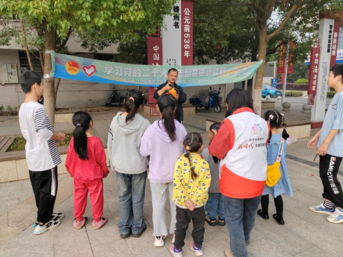 消防在心  安全“童”行