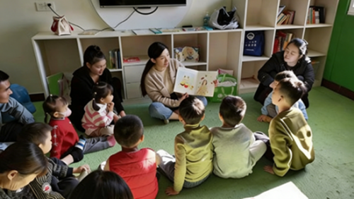 庙庄村开展我爱我家亲子共成长