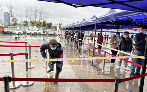 东流社区：为“宁”守护 风雨中的坚守